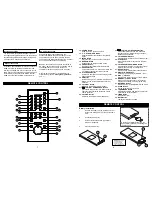 Предварительный просмотр 5 страницы jWIN JX-CD8500 Owner'S Manual