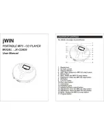 jWIN JX-CD935 User Manual предпросмотр