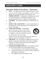 Предварительный просмотр 3 страницы jWIN JX-MP101 Instruction Manual