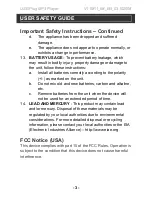 Preview for 4 page of jWIN JX-MP101 Instruction Manual