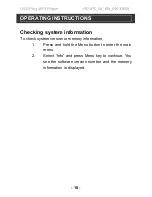 Preview for 16 page of jWIN JX-MP111 Instruction Manual