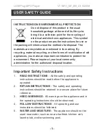 Предварительный просмотр 2 страницы jWIN JX-MP131 Instruction Manual