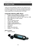 Preview for 3 page of jWIN JX-MP142 Instruction Manual