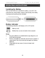 Предварительный просмотр 5 страницы jWIN JX-MP142 Instruction Manual