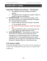 Preview for 12 page of jWIN JX-MP142 Instruction Manual