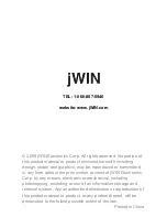 Preview for 16 page of jWIN JX-MP142 Instruction Manual