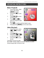 Preview for 9 page of jWIN JX-MP201 Instruction Manual