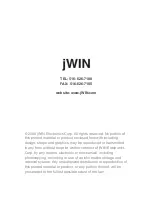 Preview for 20 page of jWIN JX-MP201 Instruction Manual