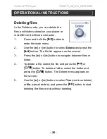 Preview for 27 page of jWIN JX-MP222 Instruction Manual