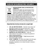 Preview for 2 page of jWIN JX-MP231 (Spanish) Manual Del Instrucción