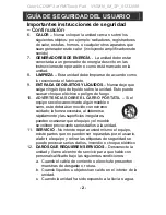 Preview for 3 page of jWIN JX-MP231 (Spanish) Manual Del Instrucción