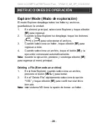 Предварительный просмотр 21 страницы jWIN JX-MP231 (Spanish) Manual Del Instrucción