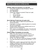 Preview for 24 page of jWIN JX-MP231 (Spanish) Manual Del Instrucción