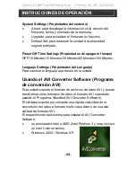 Preview for 25 page of jWIN JX-MP231 (Spanish) Manual Del Instrucción