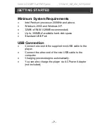 Preview for 8 page of jWIN JX-MP301 Instruction Manual