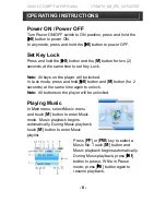 Preview for 9 page of jWIN JX-MP301 Instruction Manual