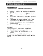 Preview for 11 page of jWIN JX-MP301 Instruction Manual