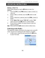 Preview for 13 page of jWIN JX-MP301 Instruction Manual