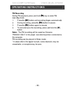 Preview for 16 page of jWIN JX-MP301 Instruction Manual