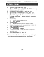 Preview for 30 page of jWIN JX-MP301 Instruction Manual