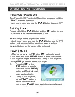 Preview for 9 page of jWIN JX-MP331 Instruction Manual