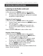 Предварительный просмотр 14 страницы jWIN JX-MP331 Instruction Manual