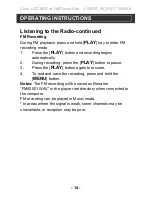 Preview for 15 page of jWIN JX-MP331 Instruction Manual