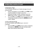 Preview for 18 page of jWIN JX-MP331 Instruction Manual