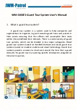 Preview for 2 page of JWM GUARD TOUR WM-5000F3 User Manual