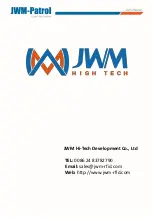 Предварительный просмотр 8 страницы JWM Patrol WM-5000X1 User Manual