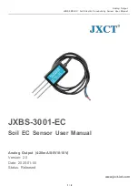 JXCT JXBS-3001-EC User Manual preview