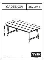 Предварительный просмотр 1 страницы Jysk 3620944 Quick Start Manual