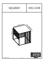 Jysk 4911248 Quick Start Manual предпросмотр
