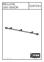 Preview for 1 page of Jysk 5207291 Installation Instructions Manual