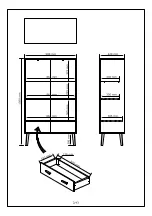 Предварительный просмотр 2 страницы Jysk 705-206-1052 Assembly Instructions Manual