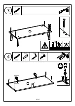 Предварительный просмотр 16 страницы Jysk 705-206-1052 Assembly Instructions Manual