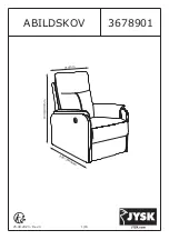 Jysk ABILDSKOV 3678901 Assembly Instructions Manual preview