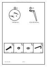 Предварительный просмотр 10 страницы Jysk AKRANES 710-16-1015 Assembly Instructions Manual