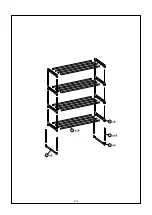 Предварительный просмотр 5 страницы Jysk Bornholm 3600181 Assembly Instructions Manual