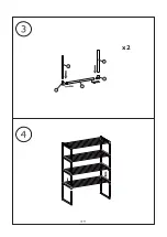 Предварительный просмотр 8 страницы Jysk Bornholm 3600181 Assembly Instructions Manual