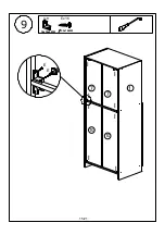 Предварительный просмотр 15 страницы Jysk BROOKE 725-20-1000 Assembly Instructions Manual