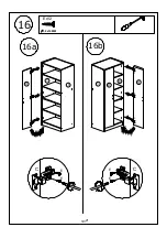 Предварительный просмотр 19 страницы Jysk BROOKE 725-20-1000 Assembly Instructions Manual