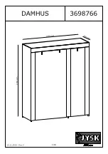 Предварительный просмотр 1 страницы Jysk Damhus 3698766 Manual