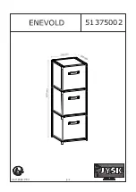 Jysk ENEVOLD 51375002 Assembly Instructions Manual preview