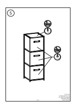 Предварительный просмотр 9 страницы Jysk ENEVOLD 51375002 Assembly Instructions Manual