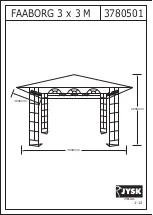 Предварительный просмотр 1 страницы Jysk FAABORG 3780501 Manual