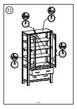 Предварительный просмотр 32 страницы Jysk HAGE 116445 Assembly Instructions Manual