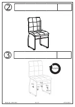 Предварительный просмотр 10 страницы Jysk Hammel Chair 3644341 Manual