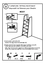 Предварительный просмотр 16 страницы Jysk HEBY 712-17-1002 Manual