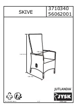 Jysk JUTLANDIA SKIVE 3710340 Quick Start Manual предпросмотр